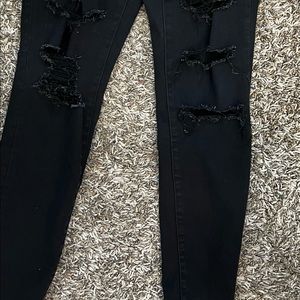 American Eagle Outfitters Black High Rise Jeans